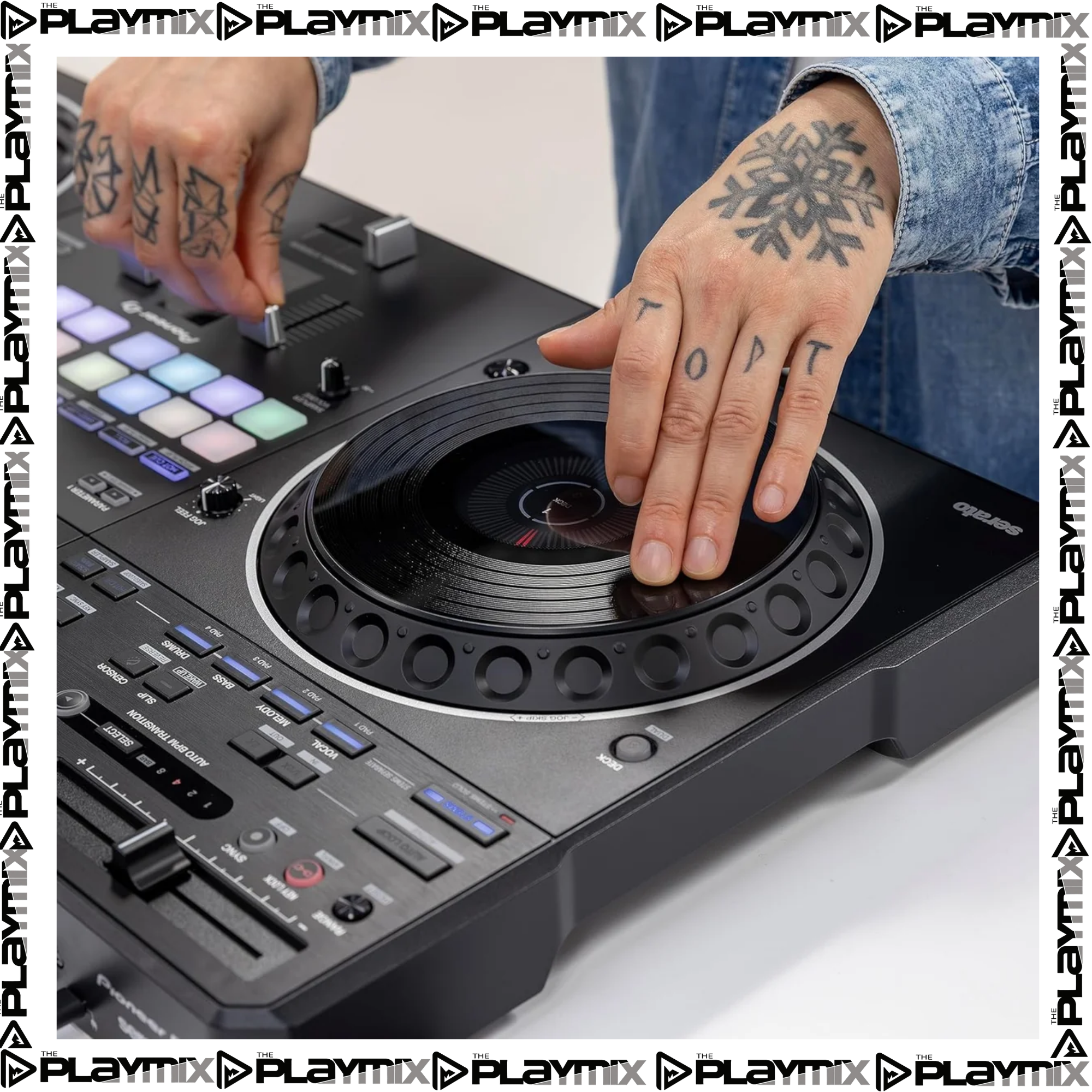 Pioneer DJ DDJ-REV5 4-Deck DJ Controller for Serato & rekordbox