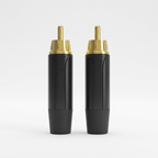 PROEL DHRCAMBB RCA Connector – Professional Gold-Plated Audio Plug