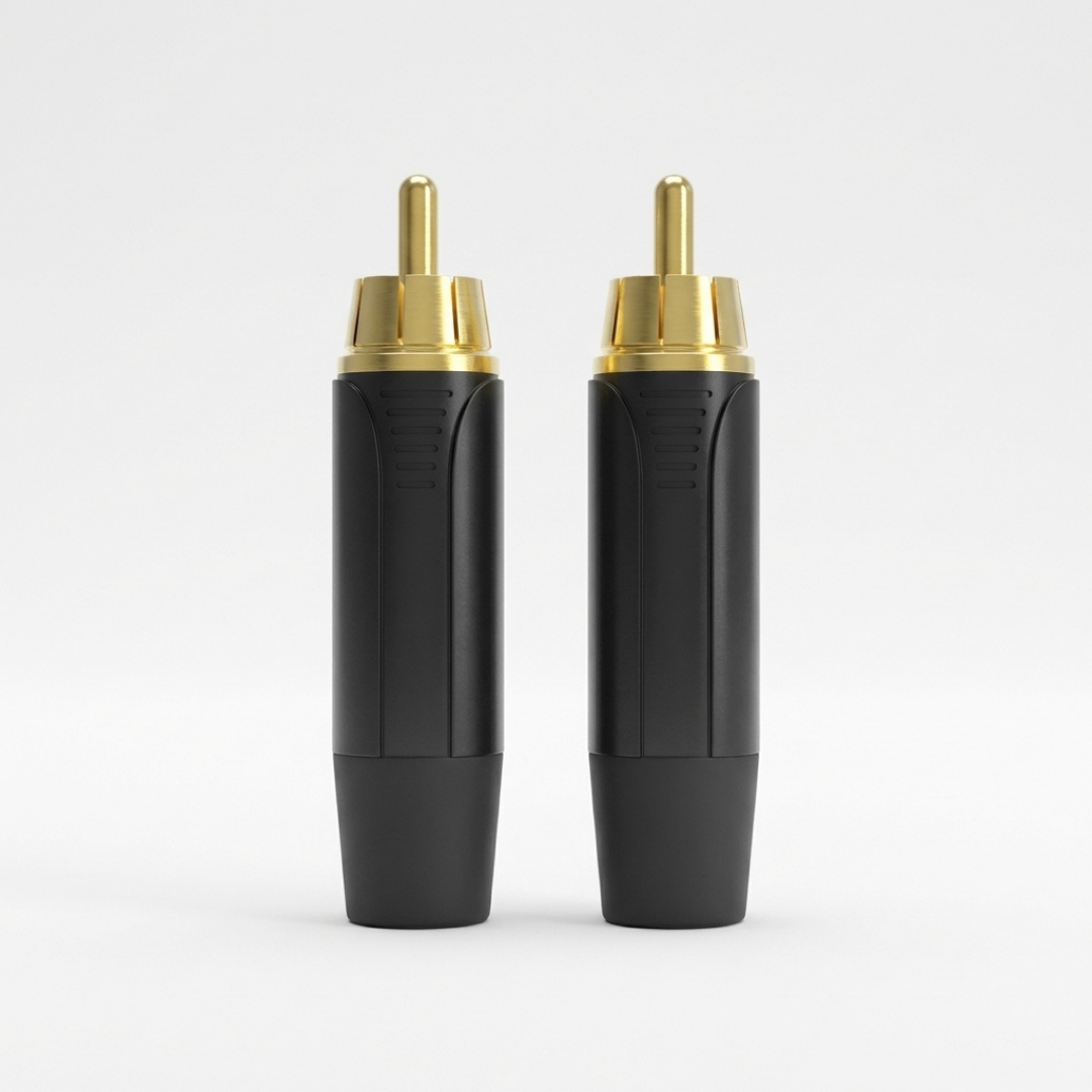 PROEL DHRCAMBB RCA Connector – Professional Gold-Plated Audio Plug