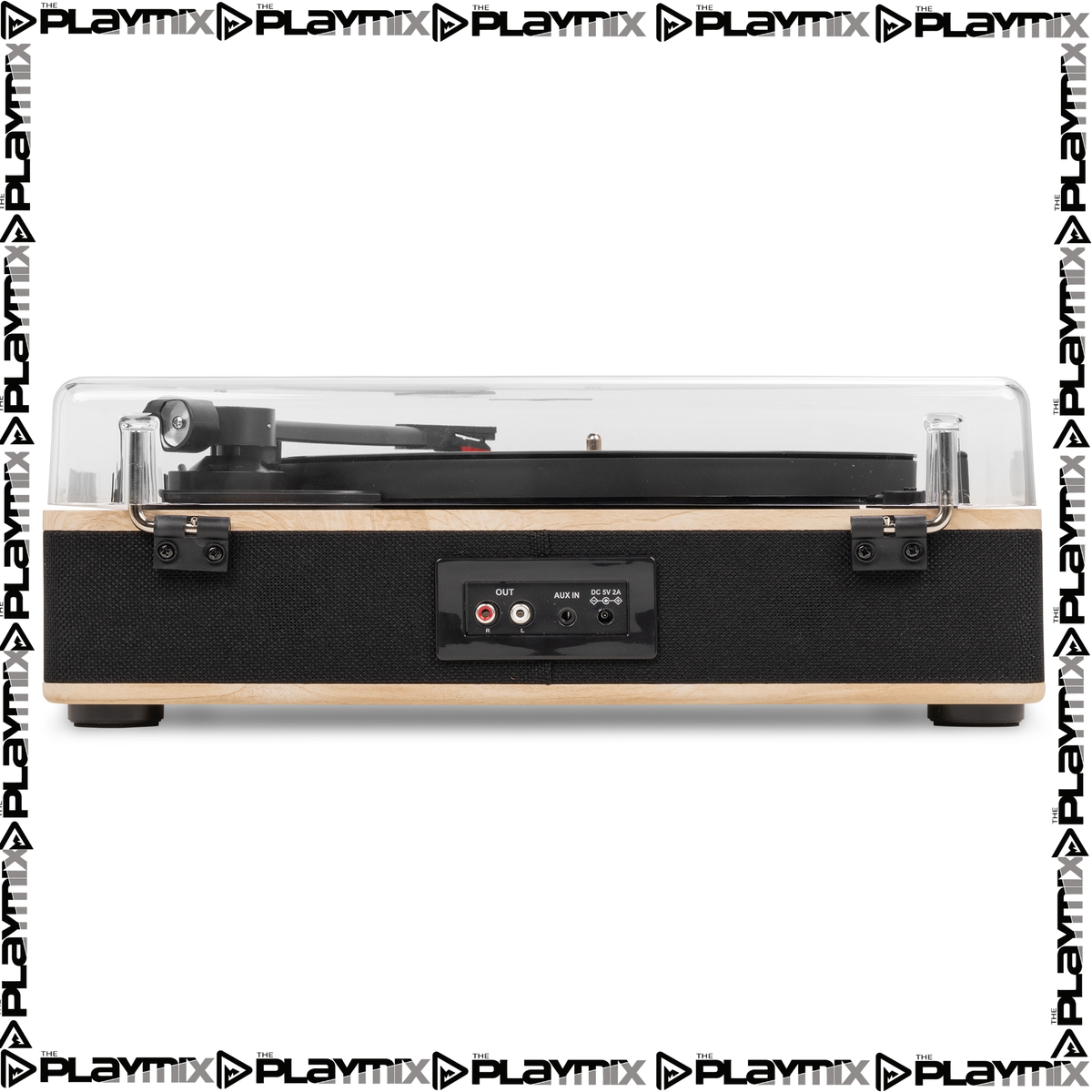 Fenton RP162LW Hi-Fi Record Player – Bluetooth Out & USB, Light Wood