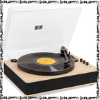Fenton RP162LW Hi-Fi Record Player – Bluetooth Out & USB, Light Wood
