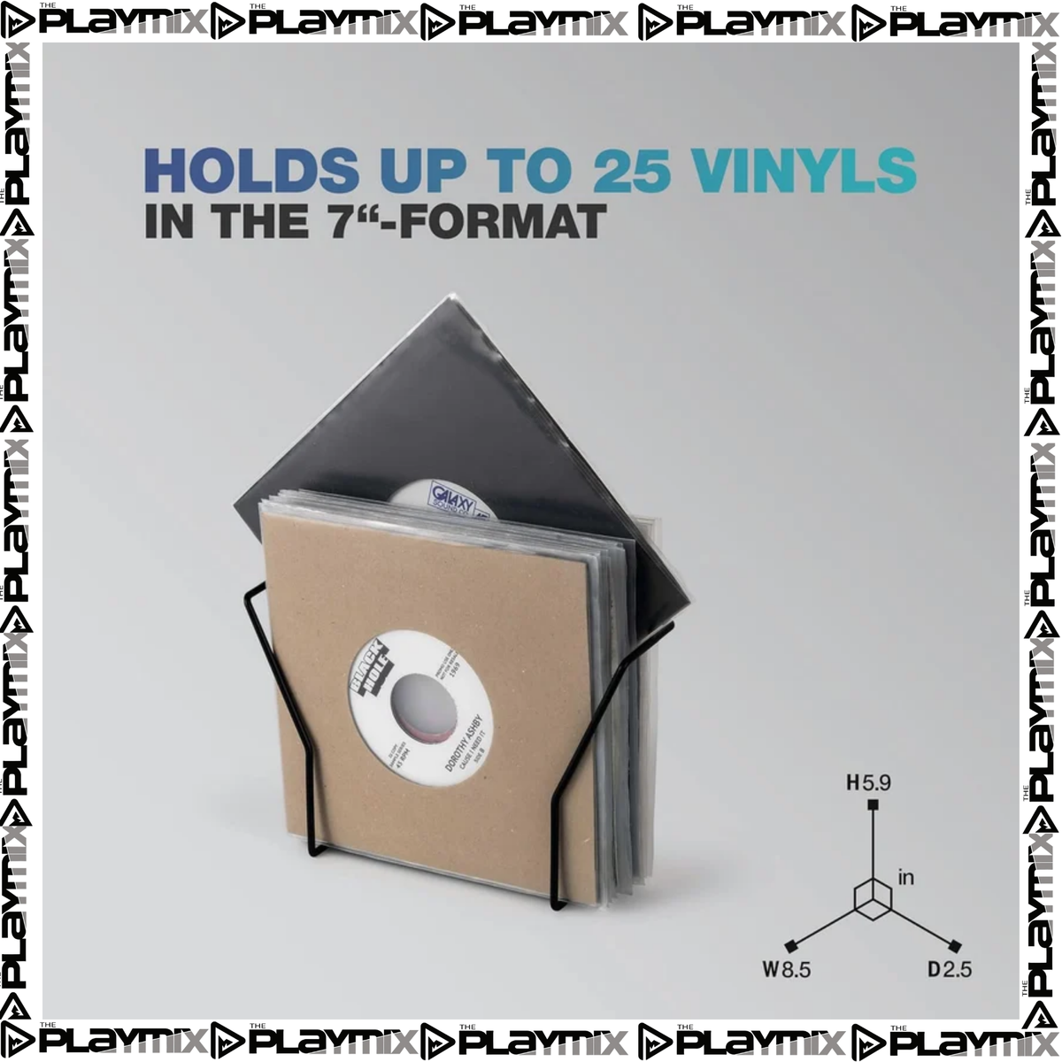 Glorious Vinyl Set Holder Smart 7"