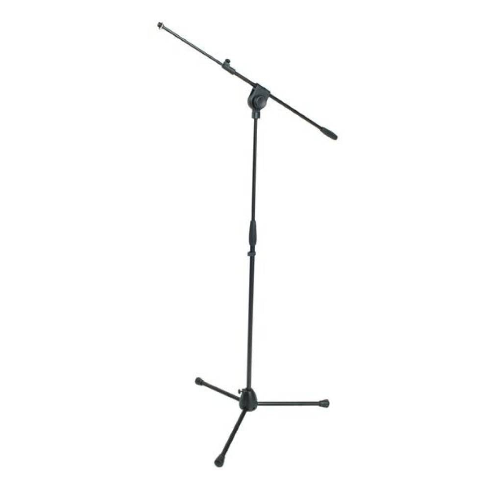 Proel PRO200BK Microphone Stand – Professional Tripod Boom Stand Heavy Duty