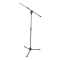 Proel PRO200BK Microphone Stand – Professional Tripod Boom Stand Heavy Duty