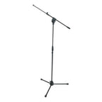 Proel PRO200BK Microphone Stand – Professional Tripod Boom Stand Heavy Duty