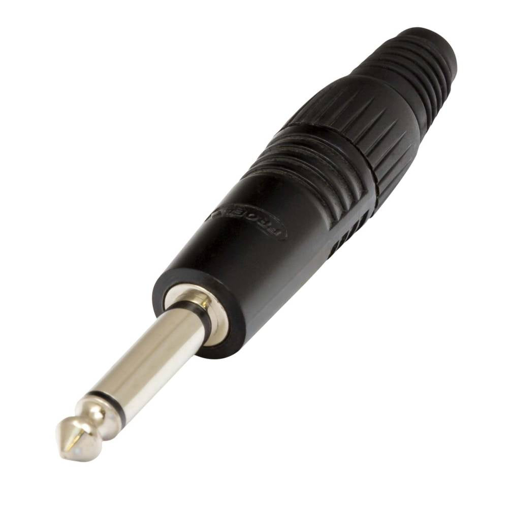 Proel S2CBK 1/4 Inch Mono Jack – Professional TS Audio Connector