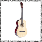 MAX SoloArt Classical Guitar Kit 4/4 Natural – with Gig Bag, Tuner, Strap, Picks & Spare Strings