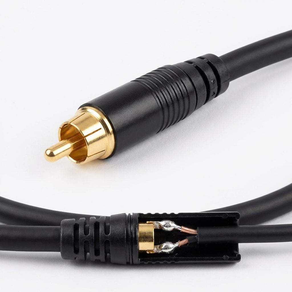 PROEL DHRCAMBB RCA Connector – Professional Gold-Plated Audio Plug