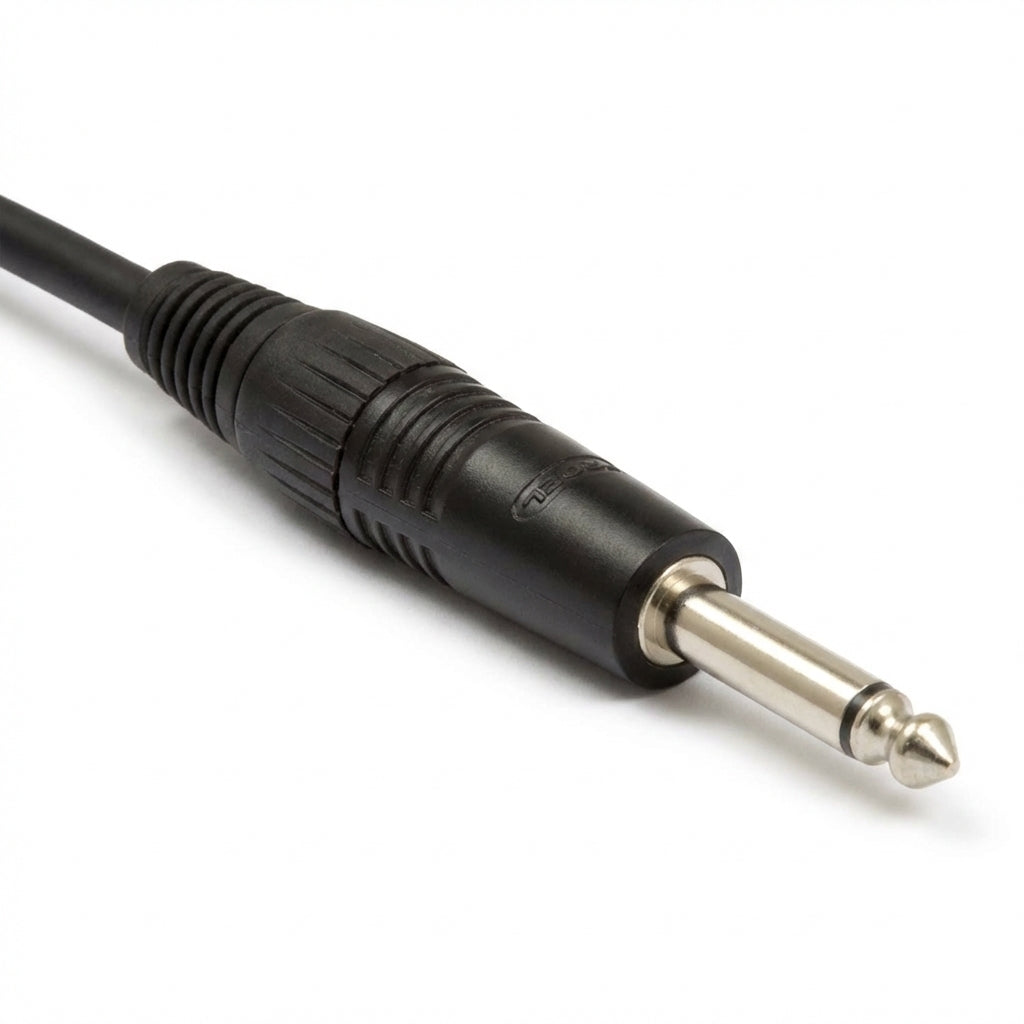 Proel S2CBK 1/4 Inch Mono Jack – Professional TS Audio Connector