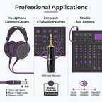Die Hard DHJ35SBK 3.5mm Stereo Jack – Professional TRS Audio Connector