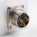 PROEL XLR3MDLX Male XLR Panel Mount – 3-Pole Chassis Connector