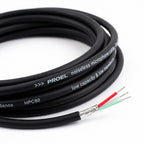 PROEL HPC80 Microphone Cable – Noiseless Low Capacitance Pro Audio Cable (100m Roll)