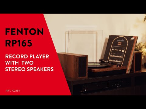 Fenton RP165 Record Player Set – product video