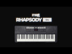 MAX Rhapsody54 Electronic Keyboard – product video