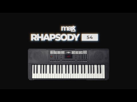 MAX Rhapsody54 Electronic Keyboard – product video